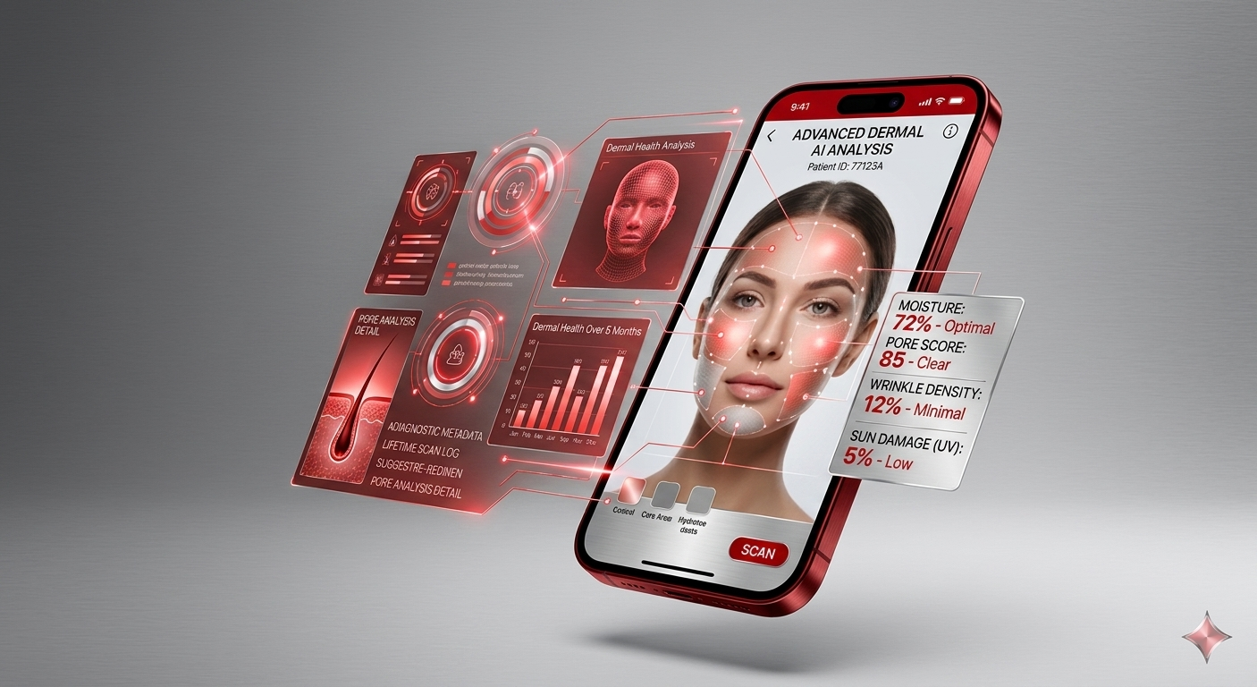 AI Skin Review by Radiant Revive — clinical analysis powered by nurse-credentialed coaching